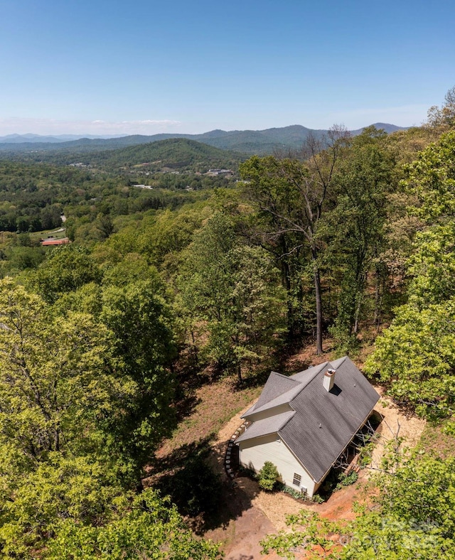 62 Mackenzie Way, Swannanoa, NC 28778 - aerial view with a mountain view and a forest view