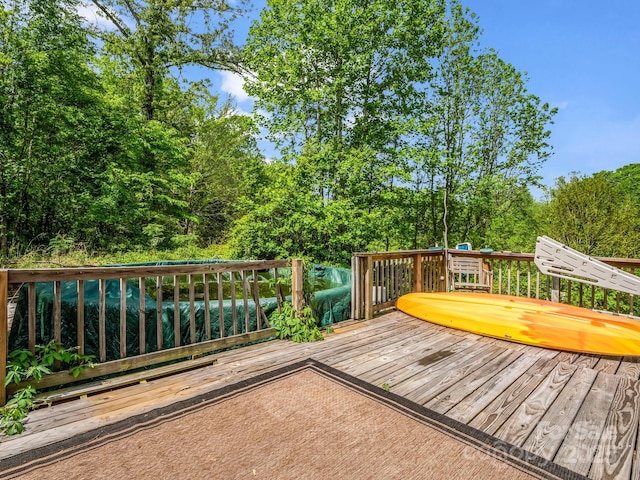 view of deck
