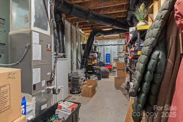 7620 Porrera St, Charlotte, NC 28214 - below grade area with heating unit