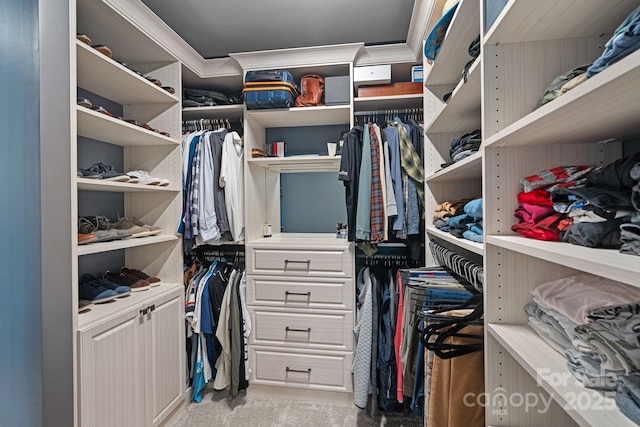 7730 Burning Ridge Dr, Stanley, NC 28164 - spacious closet featuring light colored carpet