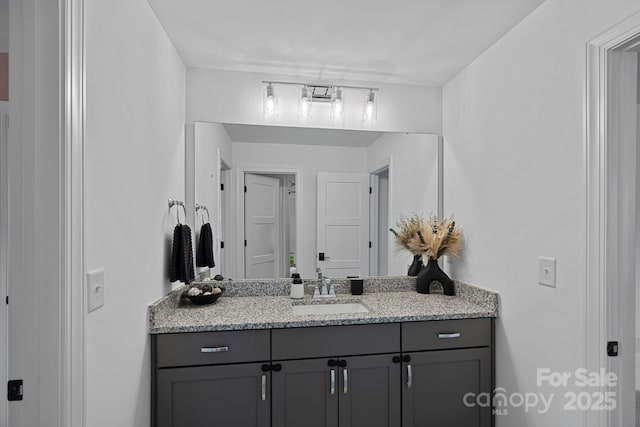 7730 Burning Ridge Dr, Stanley, NC 28164 - bathroom featuring vanity