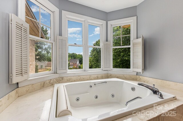 109 Arabian Ln, Salisbury, NC 28147 - bathroom with a tub with jets