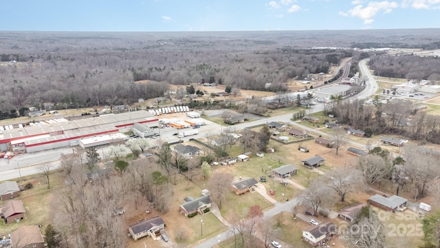 aerial view with a view of trees