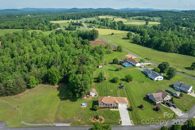 6084 Little River Ct, Granite Falls, NC 28630 - view of rural area featuring mountains and a forest