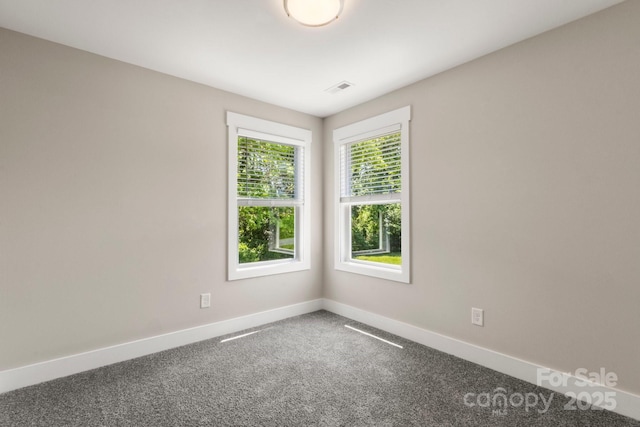 236 Elizabeth Ave, Forest City, NC 28043 - carpeted empty room featuring baseboards and visible vents