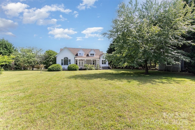 14807 Middlesborough Dr, Matthews, NC 28104 - view of front of house with a front yard