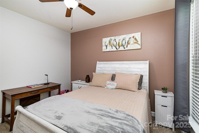 14807 Middlesborough Dr, Matthews, NC 28104 - bedroom featuring carpet and ceiling fan