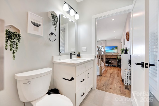 7 Mountain View Ave, Black Mountain, NC 28711 - bathroom with toilet and vanity