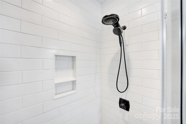 7 Mountain View Ave, Black Mountain, NC 28711 - bathroom view of tiled shower