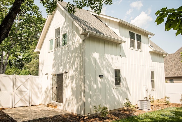 7 Mountain View Ave, Black Mountain, NC 28711 - view of side of property featuring a shingled roof and board and batten siding
