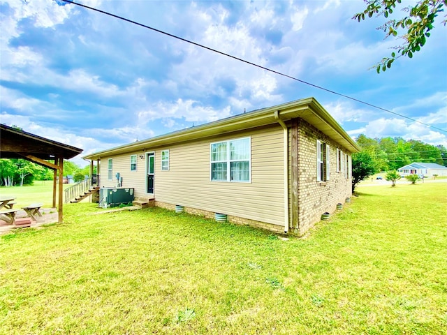 970 Mt Moriah Church Rd, China Grove, NC 28023 - back of house featuring a yard