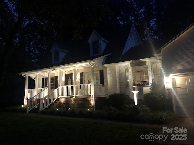 709 Weldon Ln, Salisbury, NC 28146 - cape cod-style house with covered porch