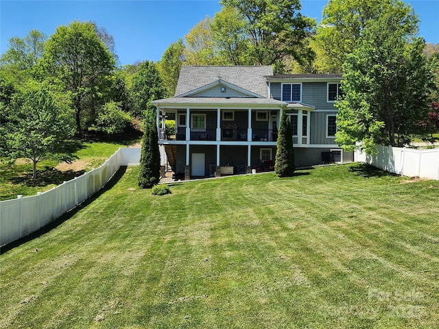 521 Hobson Rd, Bakersville, NC 28705 - back of property with stairs and a sunroom