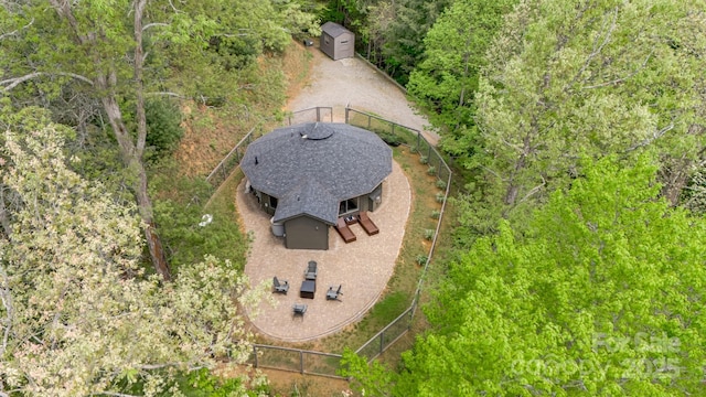 16 Caddis Ct, Marshall, NC 28753 - aerial view of property and surrounding area