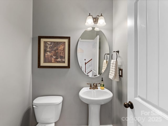 bathroom with toilet