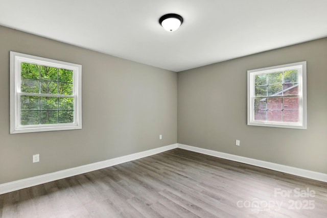 131 Little Forest Ln, Statesville, NC 28625 - empty room featuring baseboards and wood finished floors
