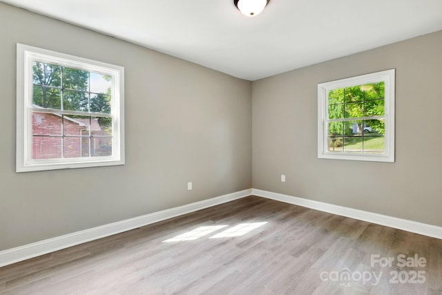 131 Little Forest Ln, Statesville, NC 28625 - spare room featuring plenty of natural light, baseboards, and wood finished floors