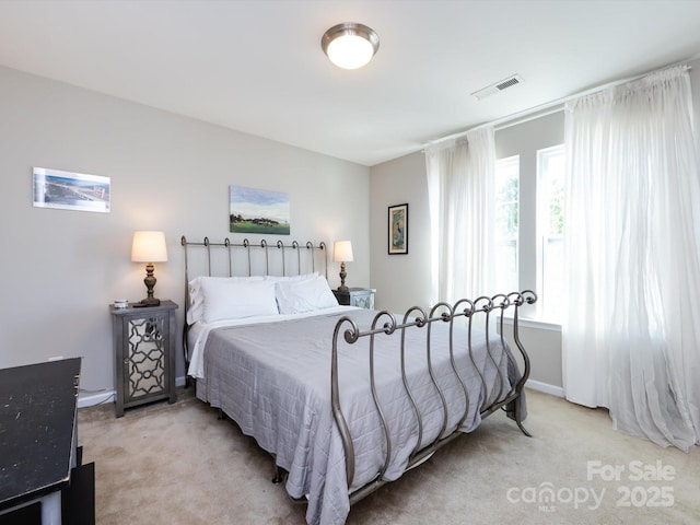 4012 Martele Dr, Mint Hill, NC 28227 - bedroom featuring light carpet and visible vents