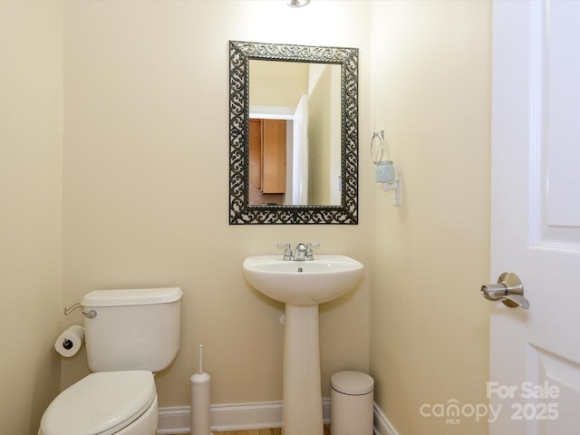 10944 Persimmon Creek Dr, Mint Hill, NC 28227 - half bath featuring a sink and toilet