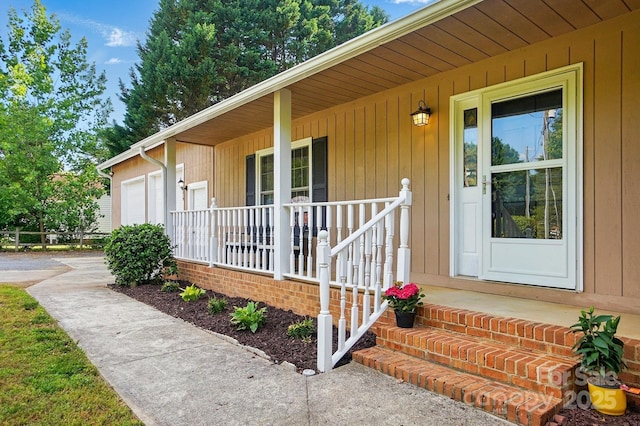 2379 Whitley Rd, Fort Mill, SC 29708 - entrance to property featuring covered porch and a garage
