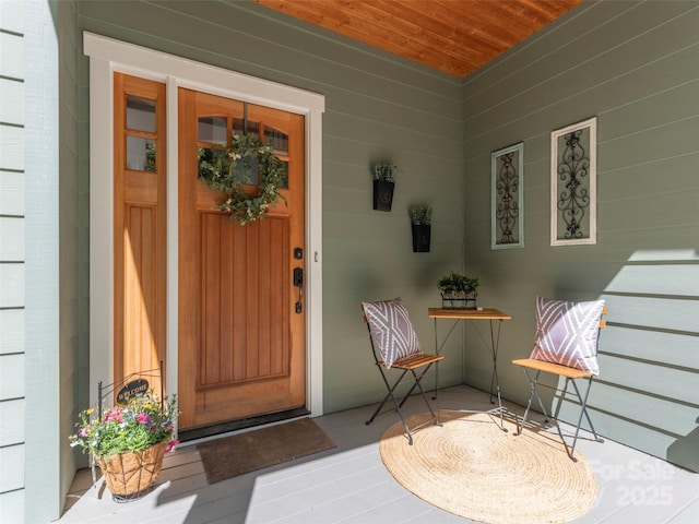 view of entrance to property