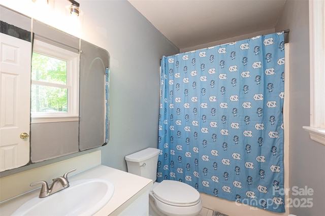 1018 Autumn Ln, Hickory, NC 28602 - bathroom with vanity and toilet