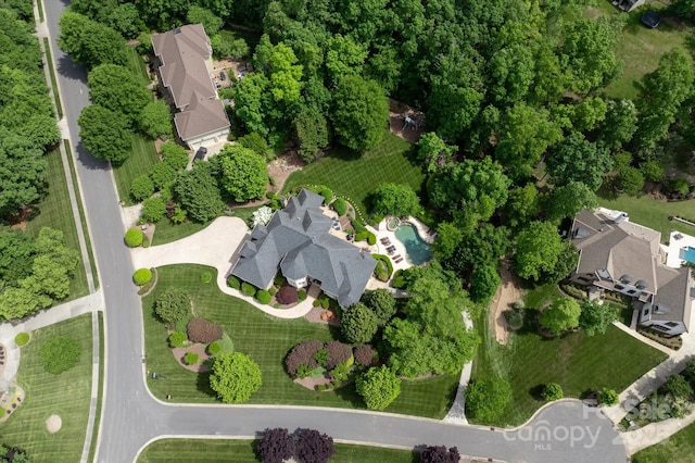 drone / aerial view