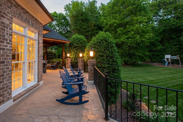 view of patio / terrace