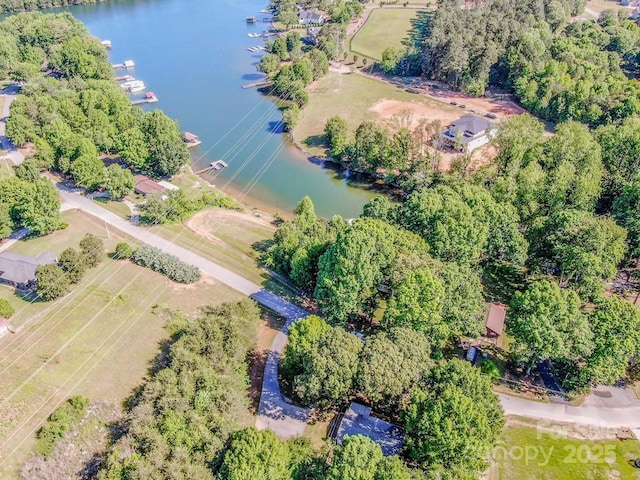 7733 Skyline Dr, Sherrills Ford, NC 28673 - aerial overview of property's location featuring a nearby body of water
