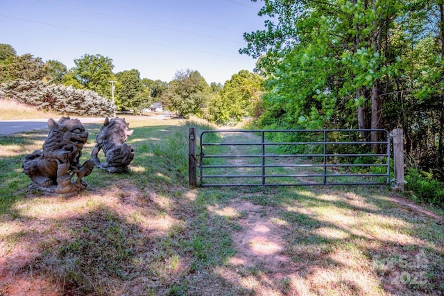 7733 Skyline Dr, Sherrills Ford, NC 28673 - view of gate