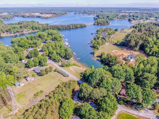 7733 Skyline Dr, Sherrills Ford, NC 28673 - view of property location featuring a large body of water and a forest
