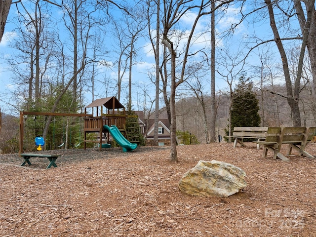 44 Chip Shot Ct, Mills River, NC 28759 - view of playground