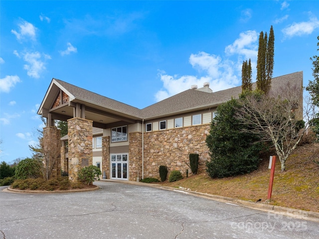 44 Chip Shot Ct, Mills River, NC 28759 - view of property with driveway