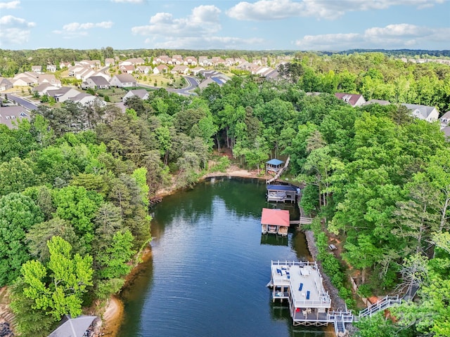 16427 Cozy Cove Rd, Charlotte, NC 28278 - drone / aerial view of a large body of water