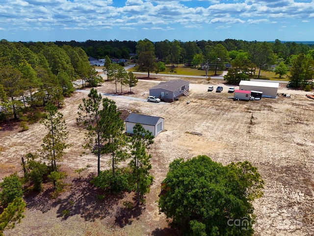 aerial view with a view of trees