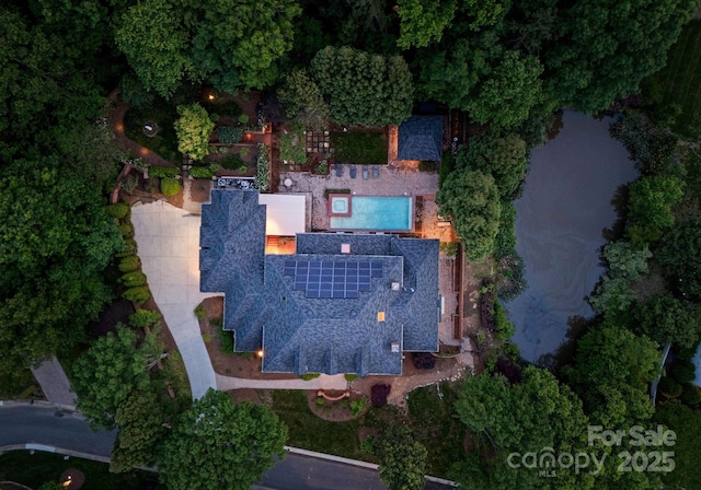 3314 Leamington Ln, Charlotte, NC 28226 - view from above of property