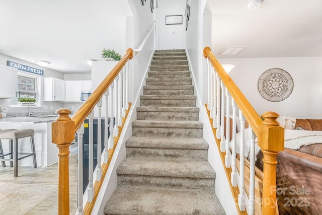 41 Lanceford Cir, Fletcher, NC 28732 - staircase featuring wood finished floors