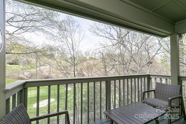 220 Stoney Falls Loop Unit C/2, Burnsville, NC 28714 - view of wooden deck