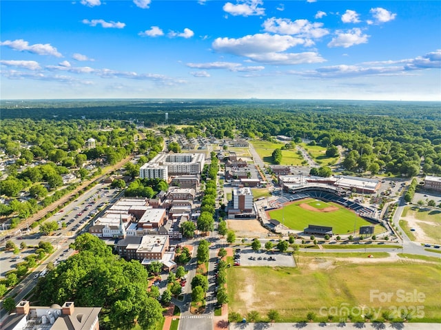 1104 Venus St, Kannapolis, NC 28083 - drone / aerial view of a heavily wooded area