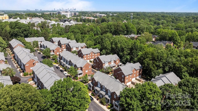 birds eye view of property featuring a residential view