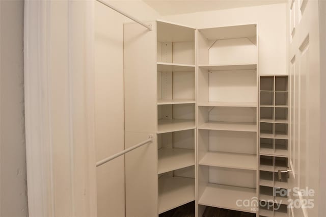 view of pantry