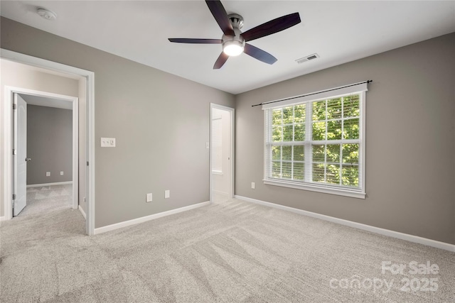 14625 Lyon Hill Ln, Huntersville, NC 28078 - unfurnished bedroom featuring visible vents, carpet, and baseboards