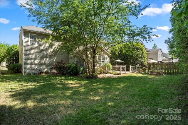 14625 Lyon Hill Ln, Huntersville, NC 28078 - view of yard with fence