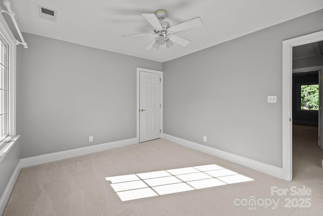 2608 Carmarthen Ct, Matthews, NC 28104 - unfurnished bedroom with carpet and a ceiling fan