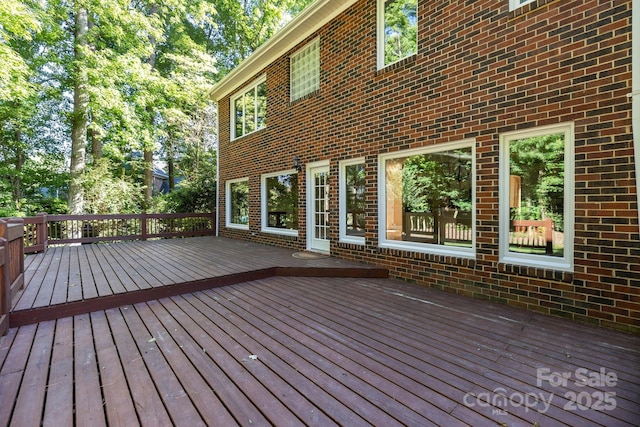 2608 Carmarthen Ct, Matthews, NC 28104 - view of deck