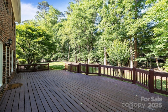 2608 Carmarthen Ct, Matthews, NC 28104 - view of wooden deck