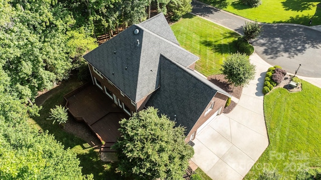 2608 Carmarthen Ct, Matthews, NC 28104 - view from above of property