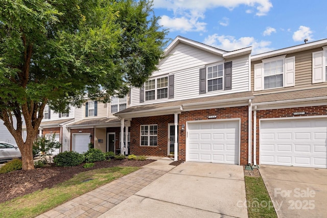 104 Clydesdale Ct, Matthews, NC 28104 - multi unit property featuring brick siding, driveway, and an attached garage
