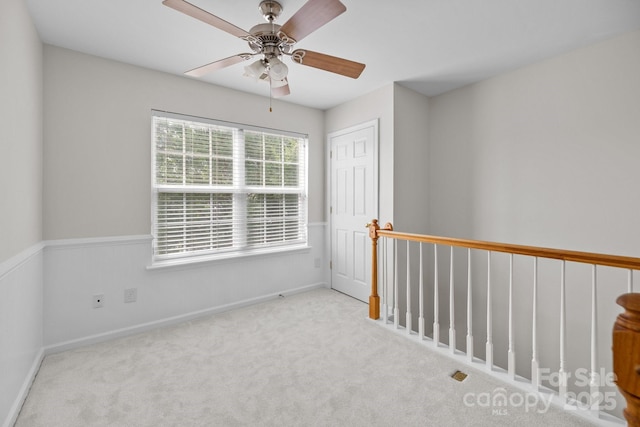 104 Clydesdale Ct, Matthews, NC 28104 - carpeted spare room featuring ceiling fan and baseboards