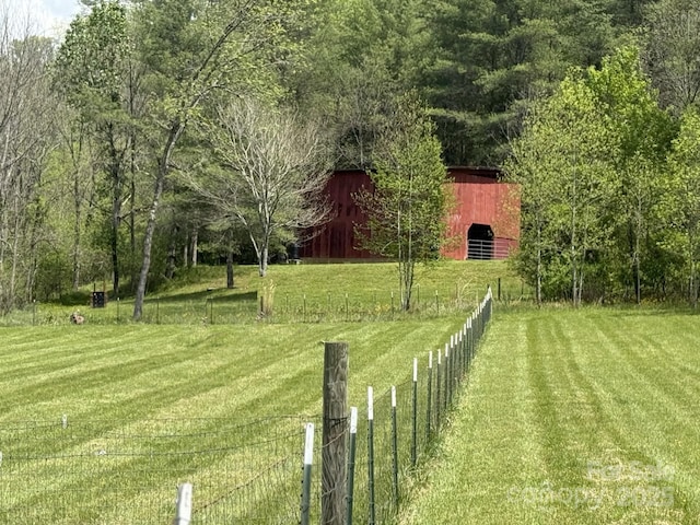 101 Garrison Rd, Mars Hill, NC 28754 - view of yard with a barn and an outbuilding